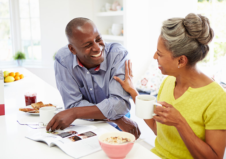 Good smile with denture relines